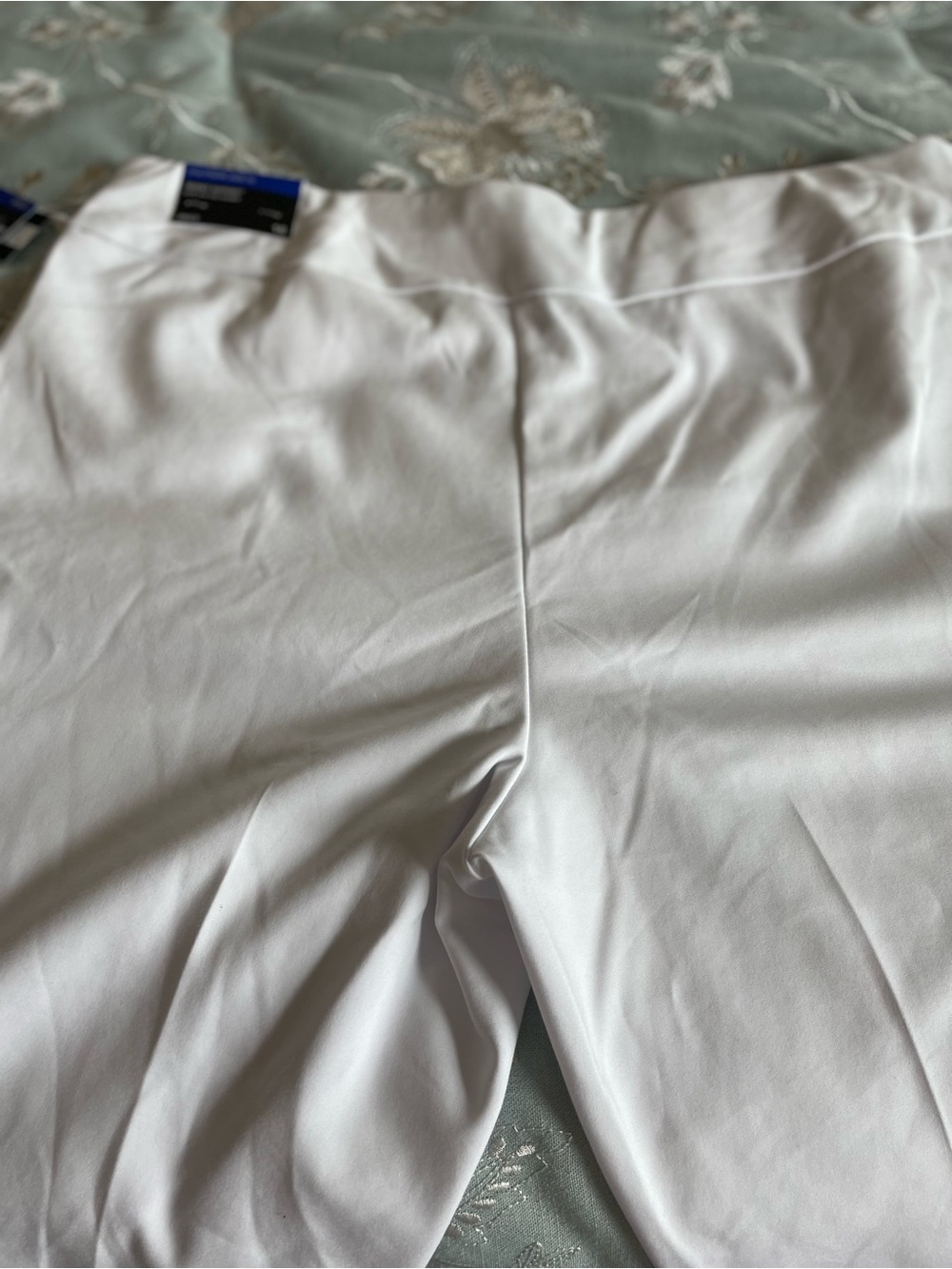 Investments Women's White Ankle Stretch Dress Pants - Picture 10 of 11